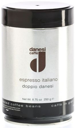 Кофе Danesi Doppio ж/б в зернах 250 г - фото-1