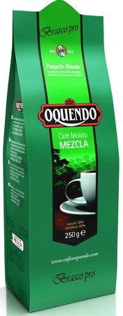 Кофе Oquendo Cafe Mezcla 70/30 в зернах 250 г - фото-1