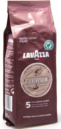 Кофе Lavazza Tierra 5 молотый 250 г - фото-1