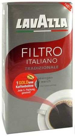 Кофе Lavazza Filtro Italiano Tradizionale молотый 500 г - фото-1