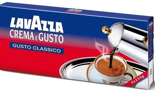 Кофе Lavazza Crema e gusto Classico молотый 4*250 г - фото-1