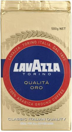 Кофе Lavazza Qualita Oro молотый 500 г - фото-1