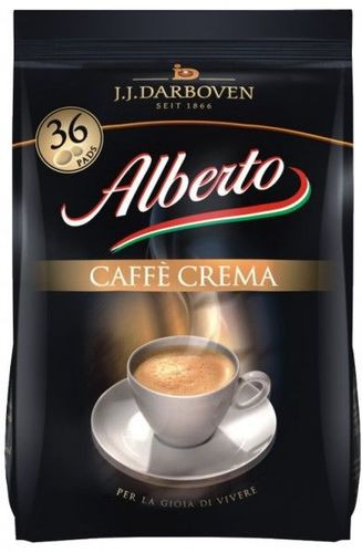 Кофе J.J.Darboven ALBERTO Caffe Crema в монодозах - 36 шт - фото-1