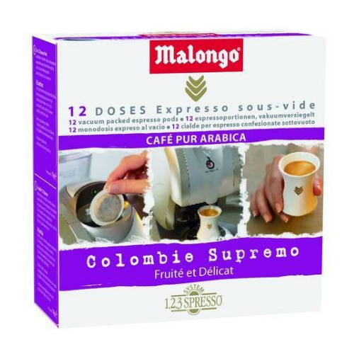 Кофе Malongo Columbia Supremo в монодозах - 12 шт - фото-1