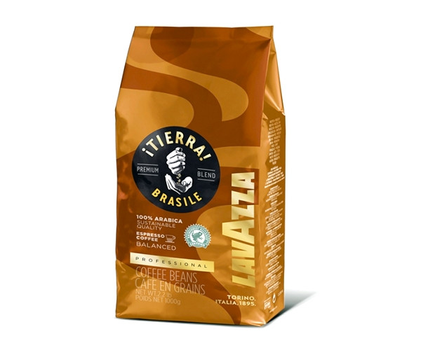 Кофе Lavazza Tierra Brazil 100% в зернах 1 кг - фото-1