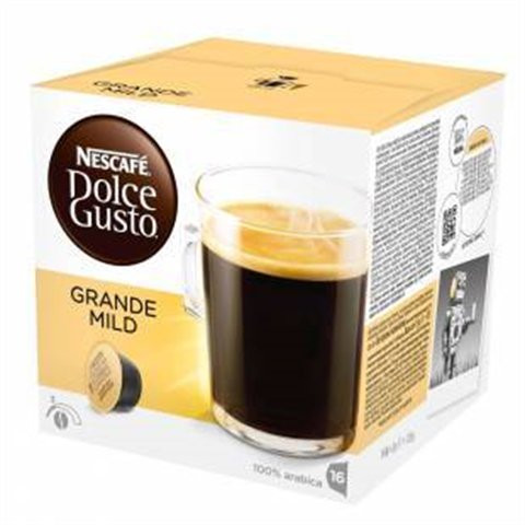 Кофе в капсулах NESCAFE Dolce Gusto Grande Mild 16 шт - фото-1