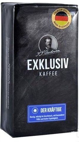 Кофе J.J.Darboven Exklusiv kaffee der Kraftige молотый 250 г - фото-1