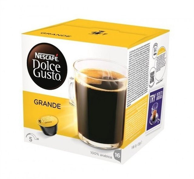Кофе в капсулах NESCAFE Dolce Gusto Grande - 16 шт - фото-1