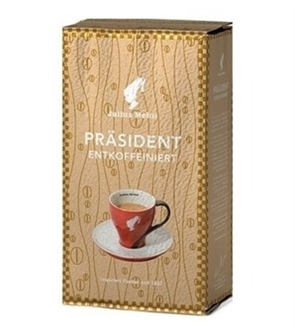 Кофе Julius Meinl President молотый (без кофеина) 250 г - фото-1