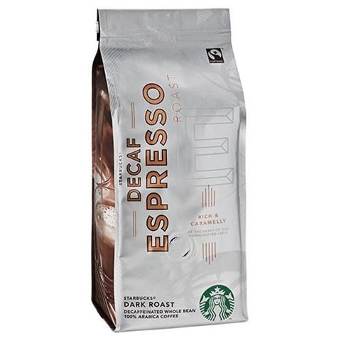 Кофе без кофеина Starbucks Espresso в зернах 250 г - фото-1