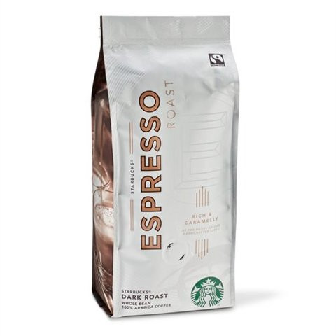 Кофе Starbucks Espresso в зернах 250 г - фото-1