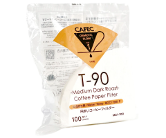 Бумажные фильтры CAFEC Medium-Dark Roast Cup1 белые 100 шт - фото-1
