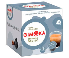 Кофе в капсулах Gimoka Dolce Gusto Deciso - 16 шт - фото-1