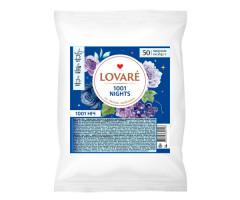 Купаж черного и зеленого чая Lovare 1001 Ночь в пирамидках 15 шт - фото-1