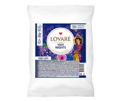 Купаж черного и зеленого чая Lovare 1001 Ночь в пакетиках 50 шт