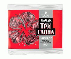 Цветочный чай Три Слона Каркаде 70 г - фото-1 Цветочный чай Три Слона Каркаде 70 г - фото-1