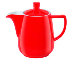 Заварник для пуровера Melitta фарфоровый красный 600 мл - фото-1