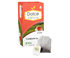 Черный чай Dolce Natura Симфония Вкуса в пакетиках 25 шт