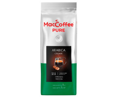 Кофе MacCoffee Pure Arabica Crema в зернах 1 кг - фото-1