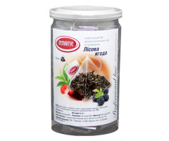 Купаж черного и зеленого чая Османтус Лесные ягоды в пирамидках 20 шт