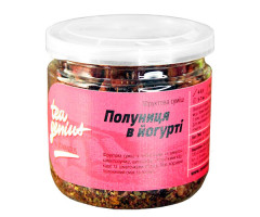 Фруктовый чай Tea Genius Клубника в йогурте 80 г - фото-1