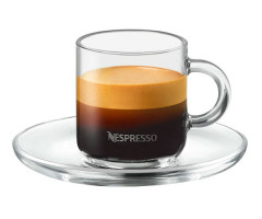 Чашка Nespresso Tassen VERTUO с блюдцем для эспрессо 60 мл