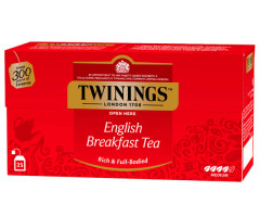 Черный чай Twinings English Breakfast в пакетиках 25 шт