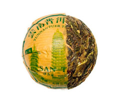 Шен Пуэр Jing Long Три пагоды 2020 г 100 г