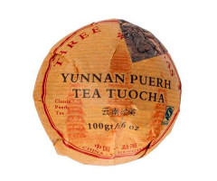 Шу Пуэр Jing Long Три пагоды 2020 г 100 г