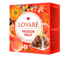 Черный чай Lovare Фрукт страсти в пирамидках 15 шт