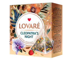 Зеленый чай Lovare Ночь Клеопатры в пирамидках 15 шт