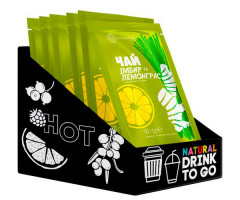 Концентрат чая Асканія Имбирь и лемонграсс 12х50 г