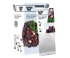 Травяной чай Hello Tea Смородина Базилик фильтр-пак 20 шт