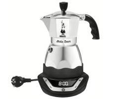 Электрическая гейзерная кофеварка Bialetti Moka Timer на 6 порций 250 мл (0006093)