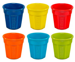 Набор чашек Bialetti Bicchierini Ottagonaliе Multicolor 6 шт 60 мл (Y0TZ500)