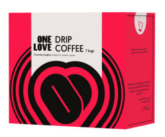 Набор Дрип-кофе One Love без кофеина 7 шт
