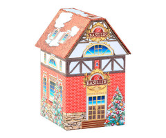 Черный чай Basilur Зимняя аллея №4 ж/б 100 г