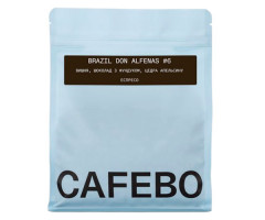 Кофе CafeBoutique Brazil Don Alfenas espresso в зернах 1 кг