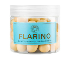 Фундук Flarino в карамели покрытый белым шоколадом 180 г