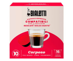 Кофе в капсулах Bialetti Dolce Gusto Corposo 16 шт