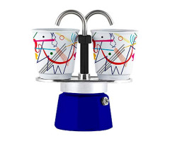 Гейзерная кофеварка Bialetti Set Mini Express Kandinsky на 2 порции 90 мл