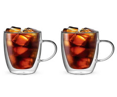 Набор кружек Bialetti Capri с двойным дном 2х350 мл