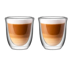 Набор стаканов Bialetti Firenze с двойным дном 2х200 мл
