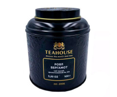 Купаж черного и белого чая Teahouse №534 Роял Бергамот ж/б 100 г