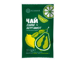 Концентрат чая Асканія Лайм и бергамот 12х50 г