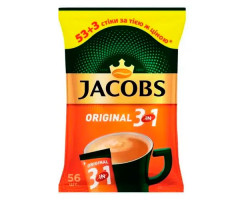 Кофе Jacobs 3 в 1 Original растворимый в стиках 56 шт