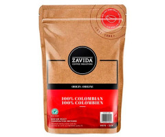Кофе Zavida Colombian 100% в зернах 907 г