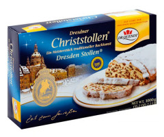 Штоллен KuchenMeister Марципановый в коробке 1 кг