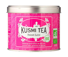 Черный чай органический Kusmi Tea Sweet Love ж/б 100 г