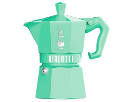Гейзерная кофеварка Bialetti Moka Exclusive Green на 6 порций 250 мл